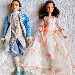 Beautiful The Beauty and the Beast set of dolls